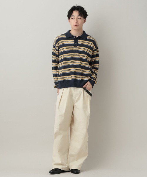 RAGEBLUE（レイジブルー）の「TC Duck Buggy Cocoon Pants/3Dバギーコクーンパンツ【セットアップ対応】（スラックス・メンズ・ライトグリーン/ホワイト/ブラック・LARGE/MEDIUM）」の4枚目の写真