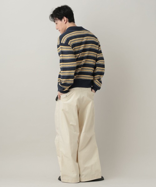 RAGEBLUE（レイジブルー）の「TC Duck Buggy Cocoon Pants/3Dバギーコクーンパンツ【セットアップ対応】（スラックス・メンズ・ライトグリーン/ホワイト/ブラック・LARGE/MEDIUM）」の6枚目の写真