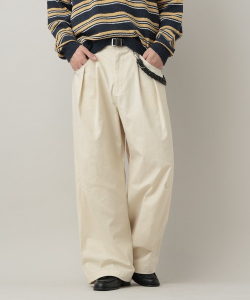 RAGEBLUE（レイジブルー）の「TC Duck Buggy Cocoon Pants/3Dバギーコクーンパンツ【セットアップ対応】（スラックス・メンズ・ライトグリーン/ホワイト/ブラック・LARGE/MEDIUM）」の8枚目の写真