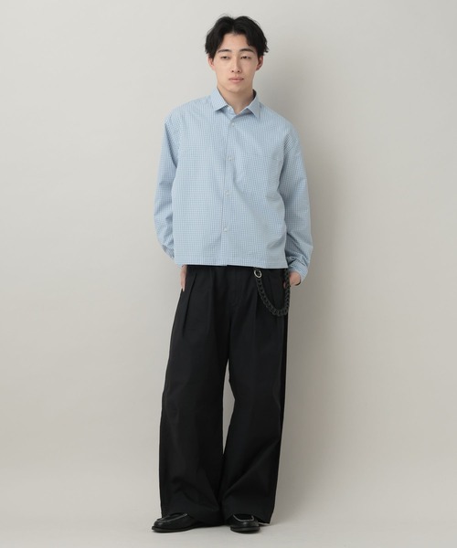 RAGEBLUE（レイジブルー）の「TC Duck Buggy Cocoon Pants/3Dバギーコクーンパンツ【セットアップ対応】（スラックス・メンズ・ライトグリーン/ホワイト/ブラック・LARGE/MEDIUM）」の11枚目の写真