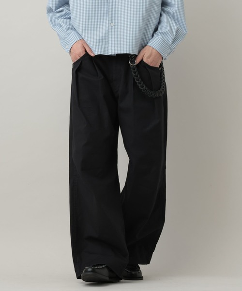 RAGEBLUE（レイジブルー）の「TC Duck Buggy Cocoon Pants/3Dバギーコクーンパンツ【セットアップ対応】（スラックス・メンズ・ライトグリーン/ホワイト/ブラック・LARGE/MEDIUM）」の15枚目の写真