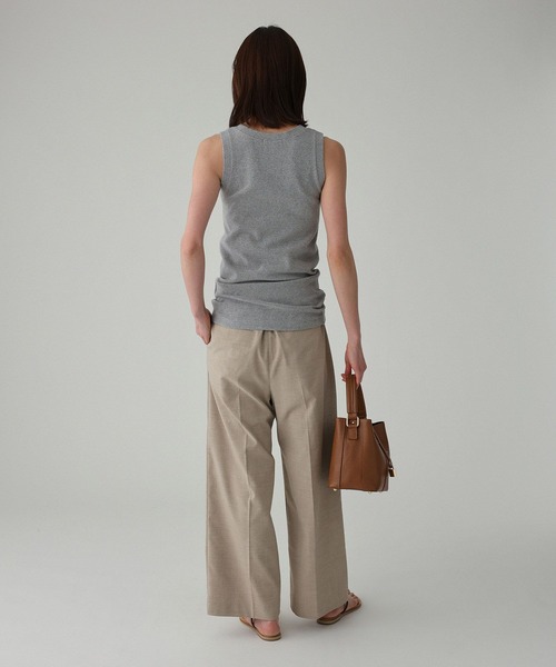 BABYLONE（バビロン）の「フライスタンク（タンクトップ・レディース・グレー/オフホワイト/ブラック・フリー）」の22枚目の写真