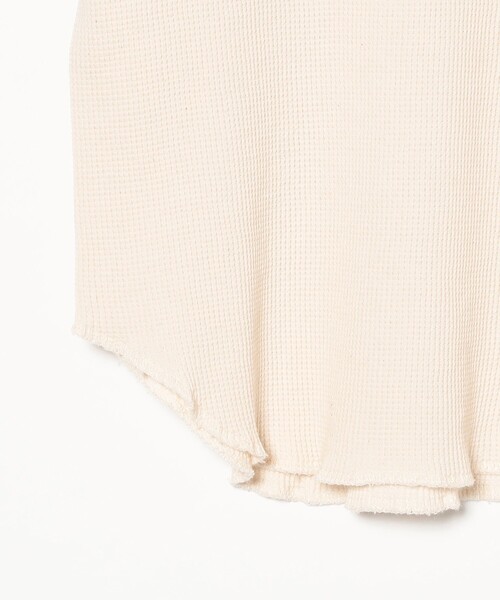 BEAMS BOY(ビームスボーイ)の「【8/6再値下げ】ダメージ サーマル Tシャツ(Tシャツ/カットソー・レディース・オリーブ/ブラック/ナチュラル・1/2)」の20枚目の写真