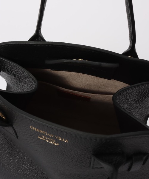 CHRISTIAN VILLA（クリスチャンヴィラ）の「【CHRISTIAN VILLA /クリスチャン ヴィラ】カナグツキBAG(シボ)（ショルダーバッグ・レディース・ブラック・FREE）」の9枚目の写真