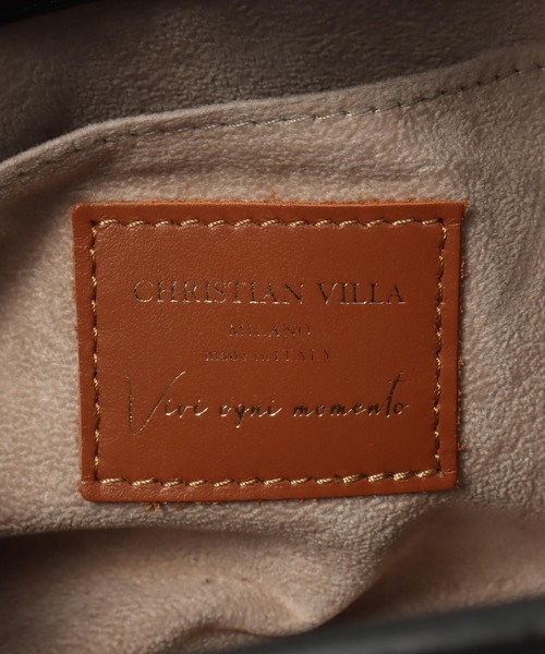 CHRISTIAN VILLA（クリスチャンヴィラ）の「【CHRISTIAN VILLA /クリスチャン ヴィラ】カナグツキBAG(シボ)（ショルダーバッグ・レディース・ブラック・FREE）」の13枚目の写真