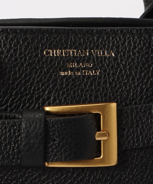 CHRISTIAN VILLA（クリスチャンヴィラ）の「【CHRISTIAN VILLA /クリスチャン ヴィラ】カナグツキBAG(シボ)（ショルダーバッグ・レディース・ブラック・FREE）」の14枚目の写真