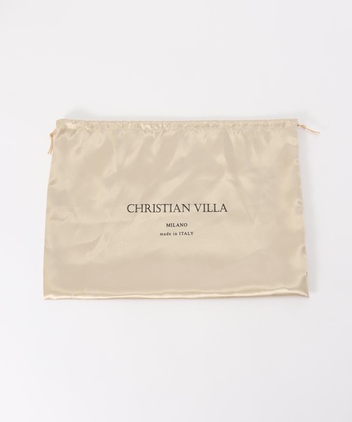CHRISTIAN VILLA（クリスチャンヴィラ）の「【CHRISTIAN VILLA /クリスチャン ヴィラ】カナグツキBAG(シボ)（ショルダーバッグ・レディース・ブラック・FREE）」の16枚目の写真