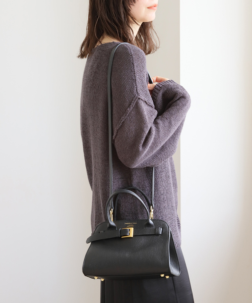 CHRISTIAN VILLA（クリスチャンヴィラ）の「【CHRISTIAN VILLA /クリスチャン ヴィラ】カナグツキBAG(シボ)（ショルダーバッグ・レディース・ブラック・FREE）」の17枚目の写真