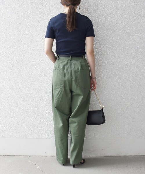 PETIT BATEAU(プチバトー)の「【SHIPS any別注】PETIT BATEAU: ロゴ プリント コンパクト TEE 26SS(Tシャツ/カットソー・レディース・ホワイト/ネイビー/ライトブルー・ONE SIZE)」の22枚目の写真