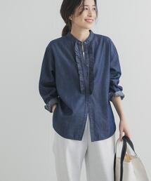 URBAN RESEARCH DOORS | フロントフリルシャツ(シャツ/ブラウス)