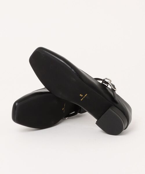 minia（ミニア）の「【minia】ワンストラップパンプス（パンプス・レディース・ブラック/ベージュ・S/M/L/LL）」の4枚目の写真