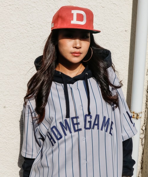 Fanatics(ファナティクス)の「Fanatics 【ファナティクス】 - ベースボールシャツ 別注【Majestic BaseBall Shirts HOMEGAME CUSTOM TM2125FW0001】(Tシャツ/カットソー・メンズ・グレー・SMALL/MEDIUM/LARGE/X-LARGE/XX-LARGE)」の1枚目の写真