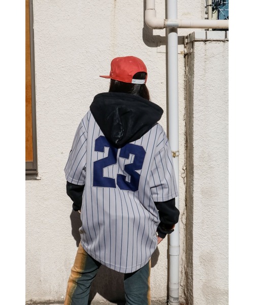 Fanatics(ファナティクス)の「Fanatics 【ファナティクス】 - ベースボールシャツ 別注【Majestic BaseBall Shirts HOMEGAME CUSTOM TM2125FW0001】(Tシャツ/カットソー・メンズ・グレー・SMALL/MEDIUM/LARGE/X-LARGE/XX-LARGE)」の12枚目の写真