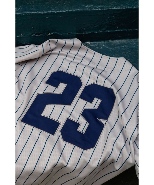 Fanatics(ファナティクス)の「Fanatics 【ファナティクス】 - ベースボールシャツ 別注【Majestic BaseBall Shirts HOMEGAME CUSTOM TM2125FW0001】(Tシャツ/カットソー・メンズ・グレー・SMALL/MEDIUM/LARGE/X-LARGE/XX-LARGE)」の6枚目の写真