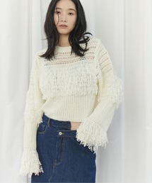 MESH FRINGE PO(メッシュフリンジプルオーバー)