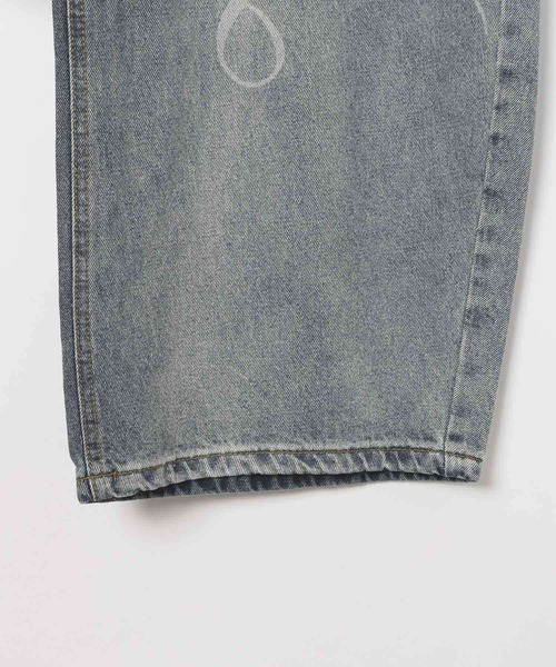 LAND MUSEUM（ランドミュージアム）の「LAND MUSEUM／レターフェードデニム（デニムパンツ・メンズ・ブラック/ブルー・MEDIUM/LARGE）」の22枚目の写真