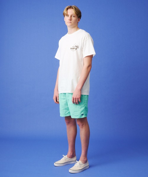 KAVU(カブー)の「KAVU/カブー Poteto Tee/ポテトTシャツ(Tシャツ/カットソー・メンズ・ホワイト/ネイビー/レッド・LARGE/MEDIUM)」の8枚目の写真