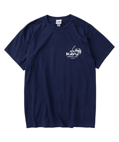 KAVU(カブー)の「KAVU/カブー Poteto Tee/ポテトTシャツ(Tシャツ/カットソー・メンズ・ホワイト/ネイビー/レッド・LARGE/MEDIUM)」の11枚目の写真