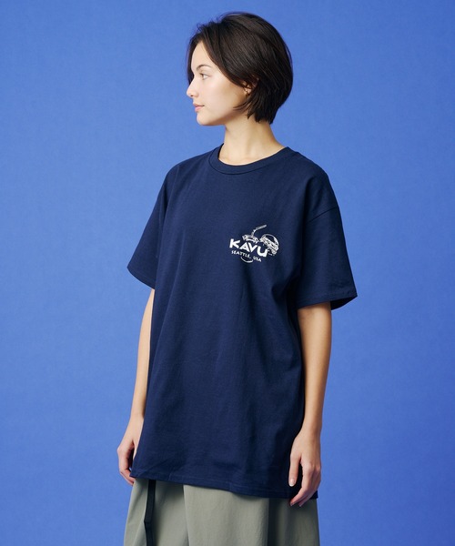 KAVU(カブー)の「KAVU/カブー Poteto Tee/ポテトTシャツ(Tシャツ/カットソー・メンズ・ホワイト/ネイビー/レッド・LARGE/MEDIUM)」の14枚目の写真