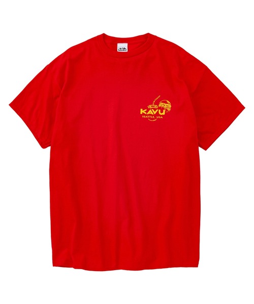 KAVU(カブー)の「KAVU/カブー Poteto Tee/ポテトTシャツ(Tシャツ/カットソー・メンズ・ホワイト/ネイビー/レッド・LARGE/MEDIUM)」の15枚目の写真
