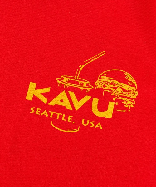 KAVU(カブー)の「KAVU/カブー Poteto Tee/ポテトTシャツ(Tシャツ/カットソー・メンズ・ホワイト/ネイビー/レッド・LARGE/MEDIUM)」の16枚目の写真