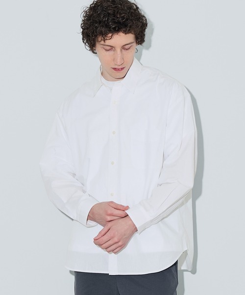 coca（coca）（コカ）の「アソートブロードシャツ（シャツ/ブラウス・メンズ・ブラック/A/ホワイト・XL/M/L）」の2枚目の写真