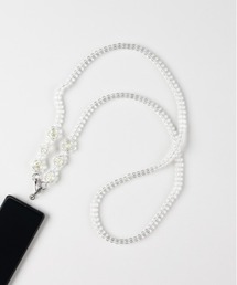 Right-on（ライトオン）の「【Right-on Basic】小花モチーフスマホショルダー (アクセサリー感 / 軽量 / スタイリッシュ / 両手が空く)（その他雑貨）」