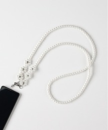 Right-on（ライトオン）の「【Right-on Basic】小花モチーフスマホショルダー (アクセサリー感 / 軽量 / スタイリッシュ / 両手が空く)（その他雑貨）」