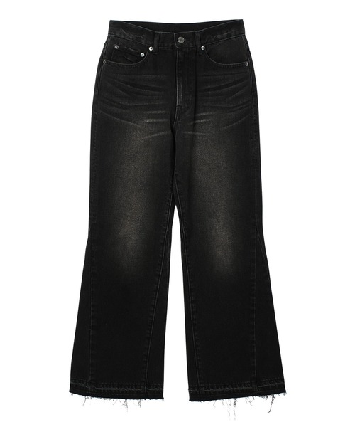 X-girl(エックスガール)の「RELAX FIT DENIM PANTS(デニムパンツ・レディース・ブラック/インディゴブルー・S/M/XS)」の6枚目の写真