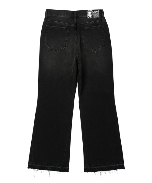 X-girl(エックスガール)の「RELAX FIT DENIM PANTS(デニムパンツ・レディース・ブラック/インディゴブルー・S/M/XS)」の7枚目の写真