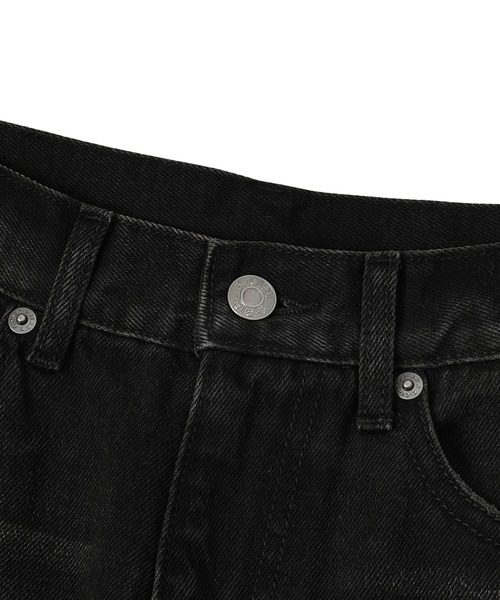 X-girl(エックスガール)の「RELAX FIT DENIM PANTS(デニムパンツ・レディース・ブラック/インディゴブルー・S/M/XS)」の10枚目の写真