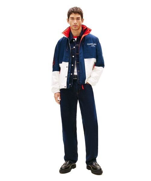tommy jeans（トミー ジーンズ）の「TJM COLORBLCK WINDCHEATER JACKET（ナイロンジャケット・メンズ・マルチ・LARGE/MEDIUM/SMALL/X-LARGE）」の3枚目の写真