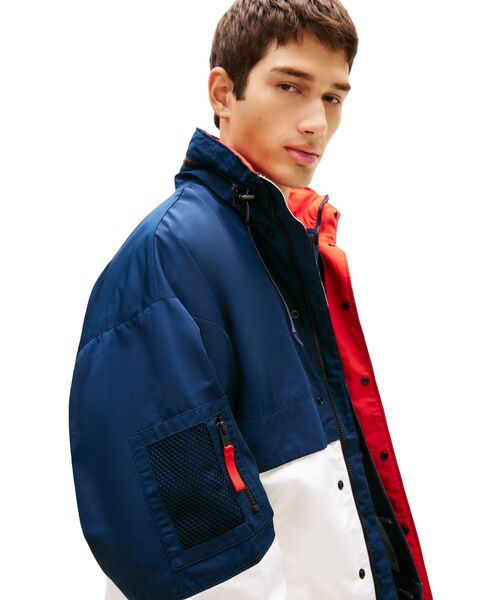 tommy jeans（トミー ジーンズ）の「TJM COLORBLCK WINDCHEATER JACKET（ナイロンジャケット・メンズ・マルチ・LARGE/MEDIUM/SMALL/X-LARGE）」の5枚目の写真