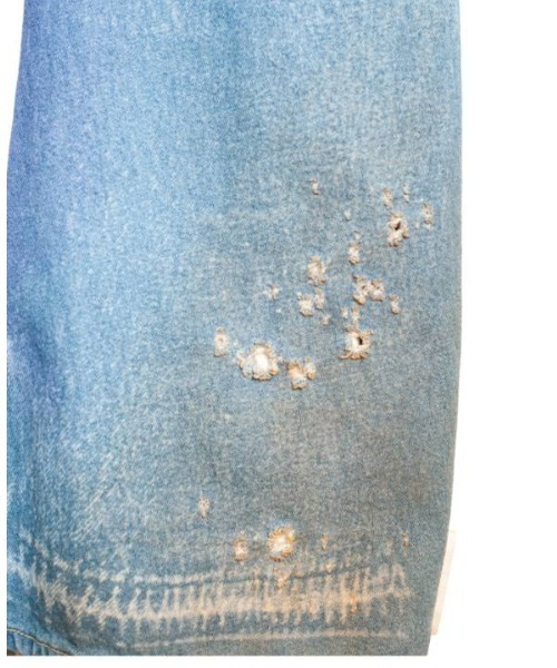SEVESKIG（セヴシグ）の「seveskig/セブシグ/Halation Flare Denim Pants（デニムパンツ・メンズ・インディゴブルー・L/M/S）」の6枚目の写真