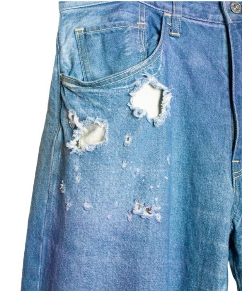 SEVESKIG（セヴシグ）の「seveskig/セブシグ/Halation Flare Denim Pants（デニムパンツ・メンズ・インディゴブルー・L/M/S）」の7枚目の写真