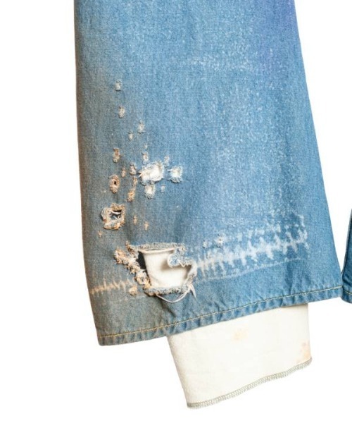 SEVESKIG（セヴシグ）の「seveskig/セブシグ/Halation Flare Denim Pants（デニムパンツ・メンズ・インディゴブルー・L/M/S）」の11枚目の写真