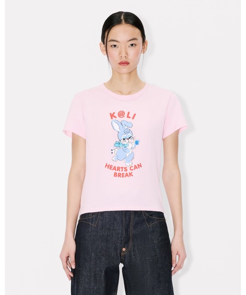 KENZO（ケンゾー）の「'KENZO Cartoon' Tシャツ イン コットン（Tシャツ/カットソー・レディース・ピンク系その他・MEDIUM/SMALL/X-SMALL）」の2枚目の写真
