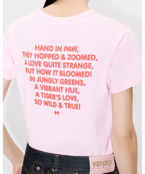 KENZO（ケンゾー）の「'KENZO Cartoon' Tシャツ イン コットン（Tシャツ/カットソー・レディース・ピンク系その他・MEDIUM/SMALL/X-SMALL）」の4枚目の写真