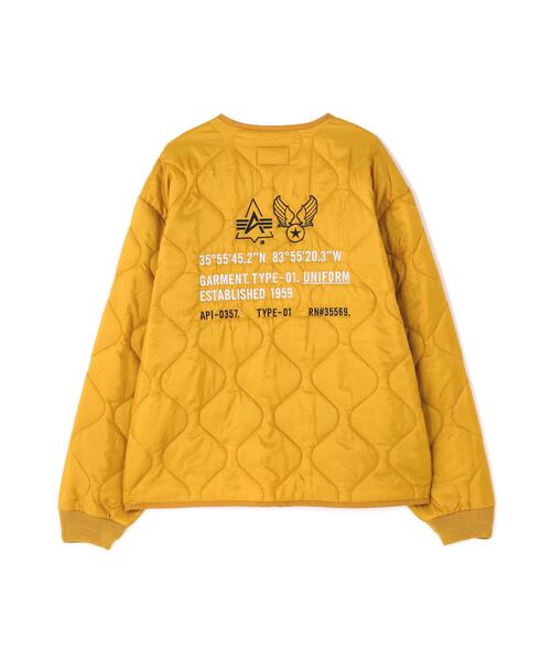 Alpha Industries（アルファインダストリーズ）の「Alpha Industries/アルファ インダストリーズ/ALS/92 RELAXED DECO LINER/エーエルエス 92 リラックスド デコ ライナー（その他アウター・メンズ・オリーブ系/マスタード・XL/M/S/L）」の5枚目の写真