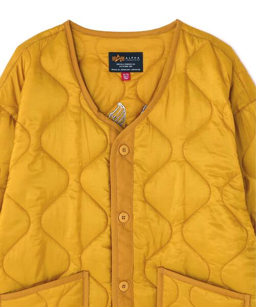 Alpha Industries（アルファインダストリーズ）の「Alpha Industries/アルファ インダストリーズ/ALS/92 RELAXED DECO LINER/エーエルエス 92 リラックスド デコ ライナー（その他アウター・メンズ・オリーブ系/マスタード・XL/M/S/L）」の6枚目の写真