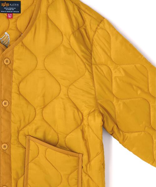Alpha Industries（アルファインダストリーズ）の「Alpha Industries/アルファ インダストリーズ/ALS/92 RELAXED DECO LINER/エーエルエス 92 リラックスド デコ ライナー（その他アウター・メンズ・オリーブ系/マスタード・XL/M/S/L）」の8枚目の写真