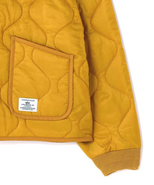 Alpha Industries（アルファインダストリーズ）の「Alpha Industries/アルファ インダストリーズ/ALS/92 RELAXED DECO LINER/エーエルエス 92 リラックスド デコ ライナー（その他アウター・メンズ・オリーブ系/マスタード・XL/M/S/L）」の9枚目の写真