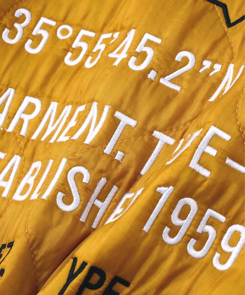 Alpha Industries（アルファインダストリーズ）の「Alpha Industries/アルファ インダストリーズ/ALS/92 RELAXED DECO LINER/エーエルエス 92 リラックスド デコ ライナー（その他アウター・メンズ・オリーブ系/マスタード・XL/M/S/L）」の13枚目の写真