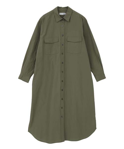 SOFFITTO(ソフィット)の「【A_/エース】こなれ感ロングシャツワンピース(ワンピース・レディース・ピンク/ダークベージュ・FREE)」の13枚目の写真