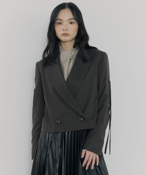 UJOH/ウジョー】《STUDIOUS別注》別注 ZIP SHORT JACKET/ジップ