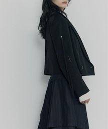 UJOH（ウジョー）の「【UJOH/ウジョー】《STUDIOUS別注》別注 ZIP SHORT JACKET/ジップショートジャケット（その他アウター）」