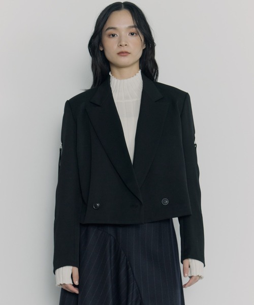 UJOH/ウジョー】《STUDIOUS別注》別注 ZIP SHORT JACKET/ジップ