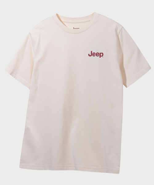 JEEP（ジープ）の「コットン30番手スモールロゴ半袖Tシャツ (JR5TSU092LL)（Tシャツ/カットソー・レディース・その他・SMALL/MEDIUM/LARGE/X-LARGE/2XL）」の4枚目の写真