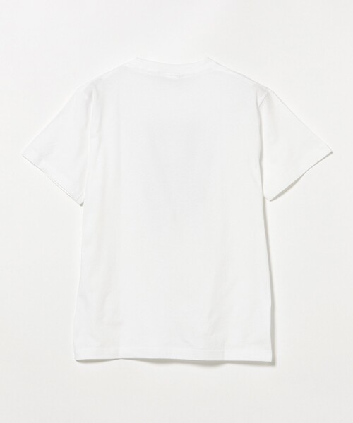 BEAMS T(ビームスティー)の「BEAMS T / チェック ベアー Tシャツ(Tシャツ/カットソー・メンズ・ホワイト/ブラック・X-LARGE/LARGE/MEDIUM/SMALL)」の5枚目の写真