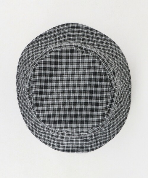 Steven Alan（スティーブンアラン）の「＜Steven Alan＞ ドレープ オックス チェック バケット ハット（ハット・メンズ・ライトグレー/ブラック・FREE）」の6枚目の写真